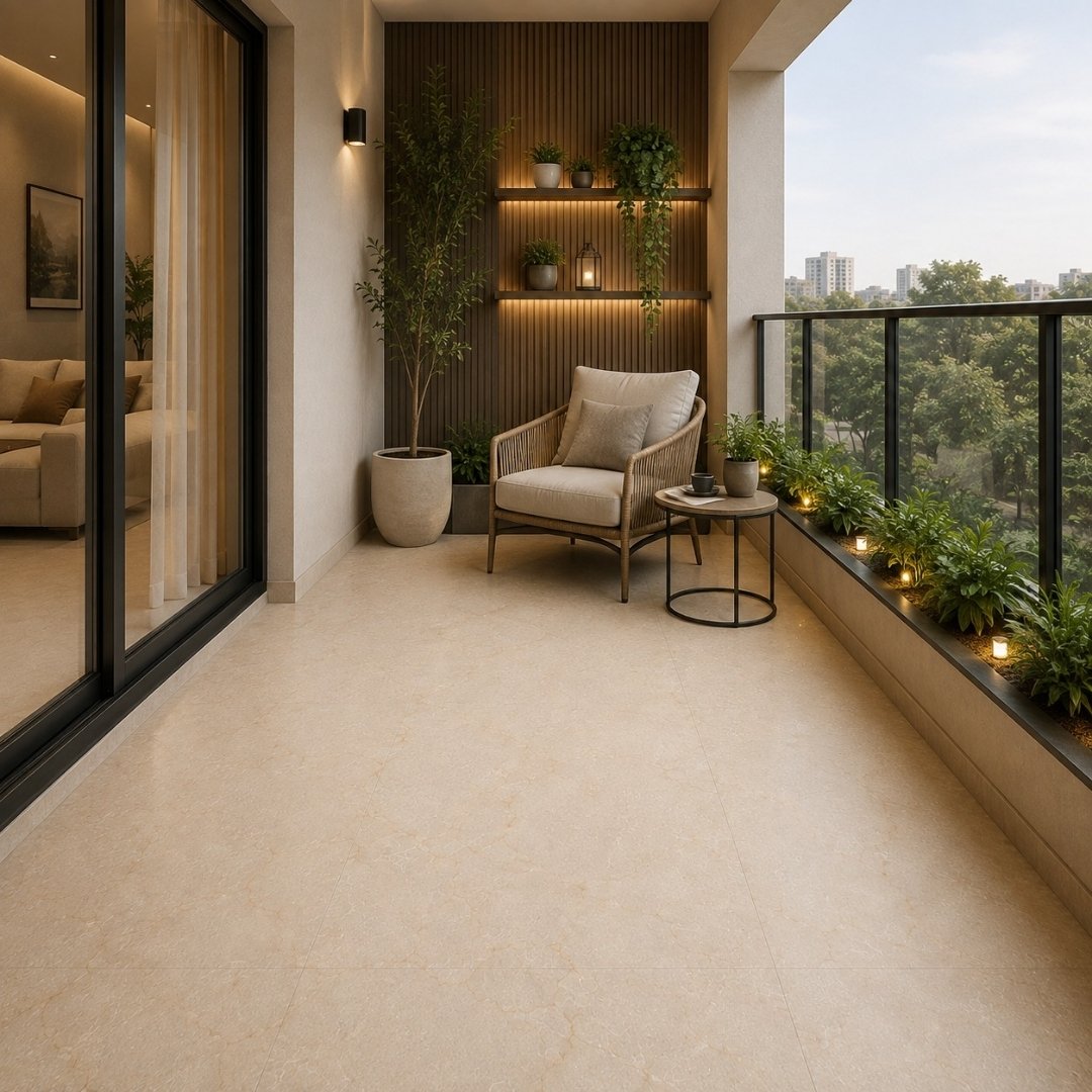 AL 6017 Plain and texture Balcony / Terrace - My Home Studio